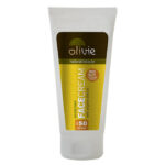 Αντηλιακή κρέμα προσώπου με οργανικό ελαιόλαδο & Σταφύλι SPF 50 (50ml) , “Olivie natural beauty”