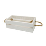 Καφάσι ξύλινο Λευκό μικρό, 16x8x5 cm